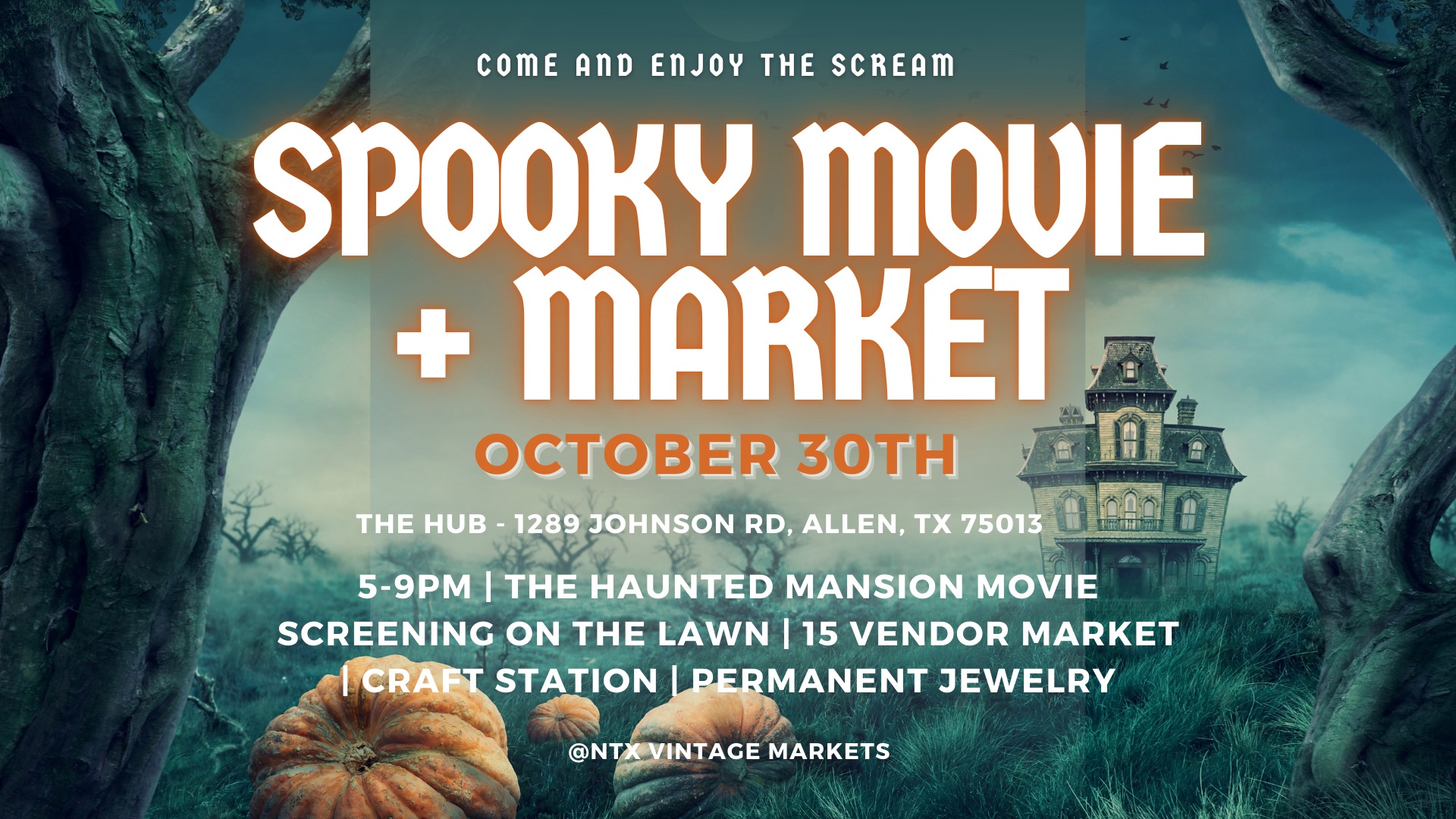 Spooky Movie Market in Allen, TX