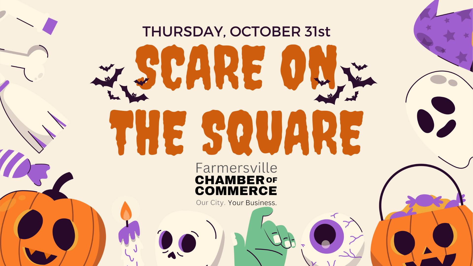 Scare on the Square in Farmersville, TX