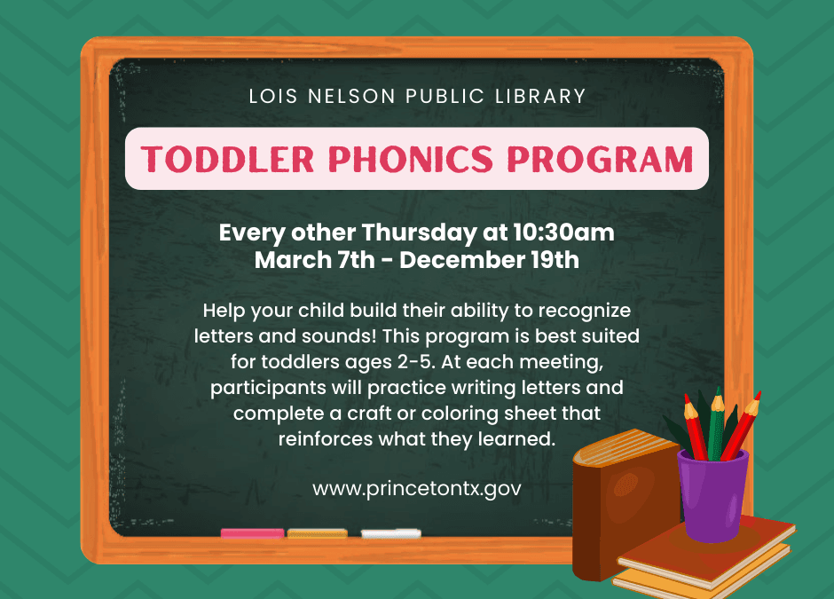 Nurturing Early Readers: Exploring the Toddler Phonics Program in Princeton, TX