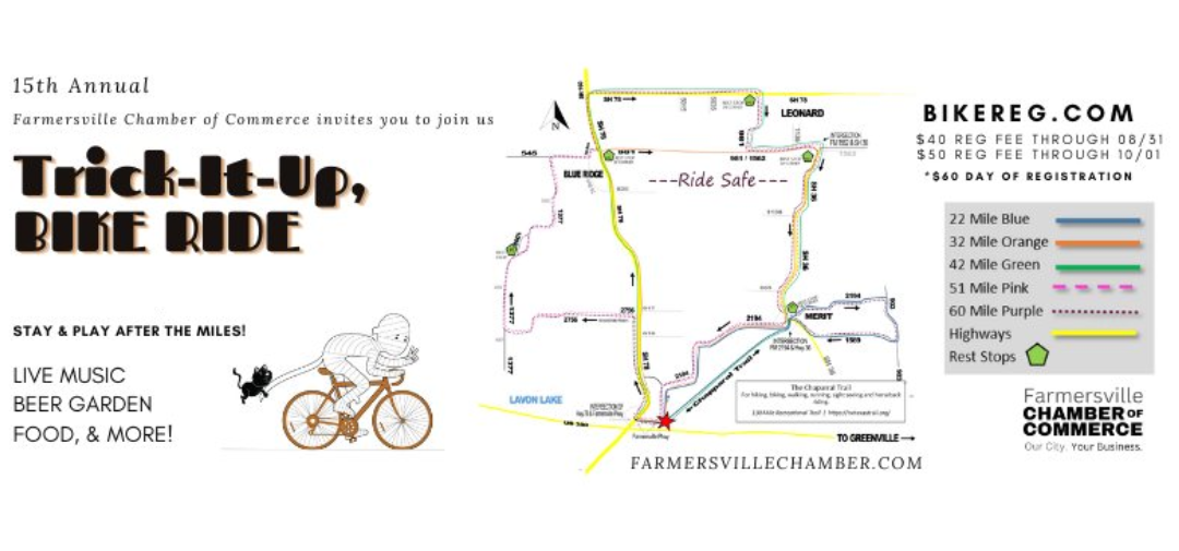 A Spooktacular Ride: Trick-It-Up Bike Ride in Farmersville, TX